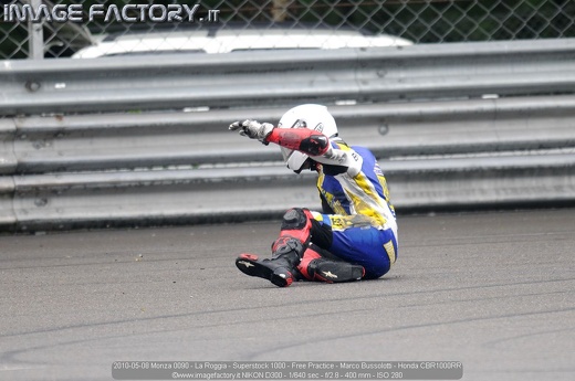 2010-05-08 Monza 0090 - La Roggia - Superstock 1000 - Free Practice - Marco Bussolotti - Honda CBR1000RR